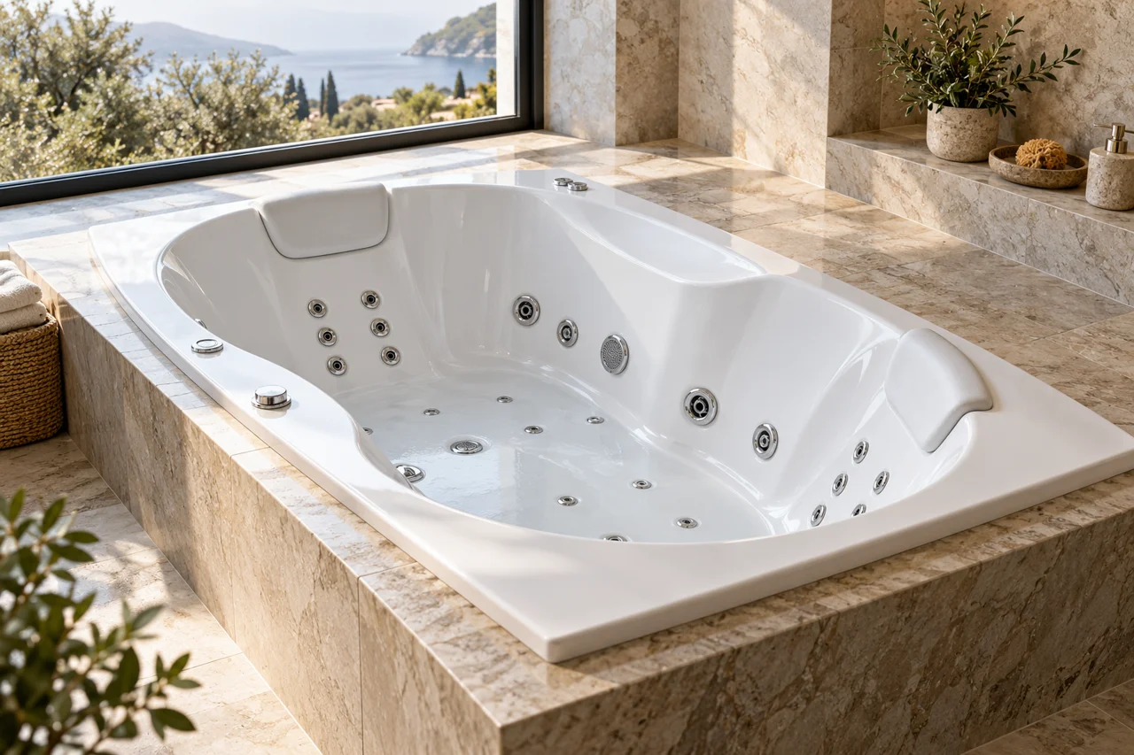 Imagen ilustrativa: Bañera de hidromasaje