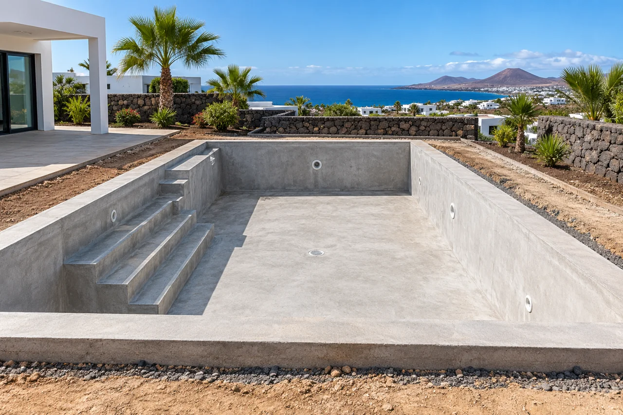 Imagen ilustrativa: Construcción de piscinas